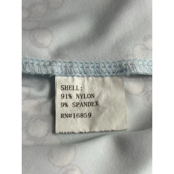 J. McLaughlin Gilchrist Catalina Dress Blue White Button Up Pearls Spandex Small - Picture 11 of 12